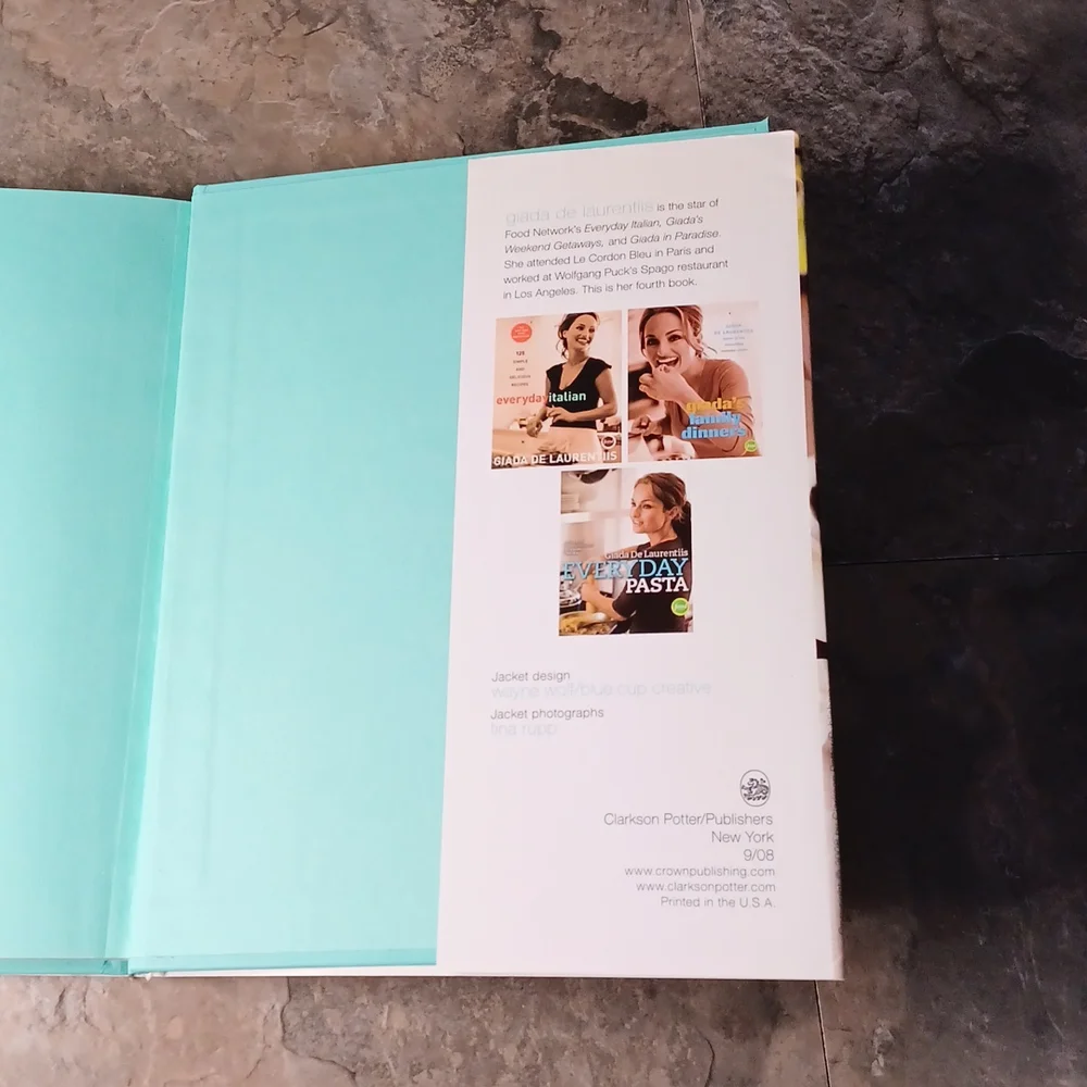 Giada's Kitchen Cookbook Hardback